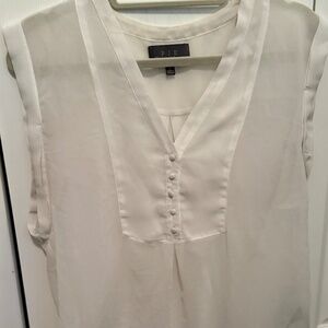 Patterson J. Kincaid Sheer Blouse
